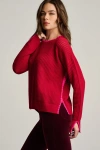 Lisa Todd Power Stitch Cotton Pullover In Multi