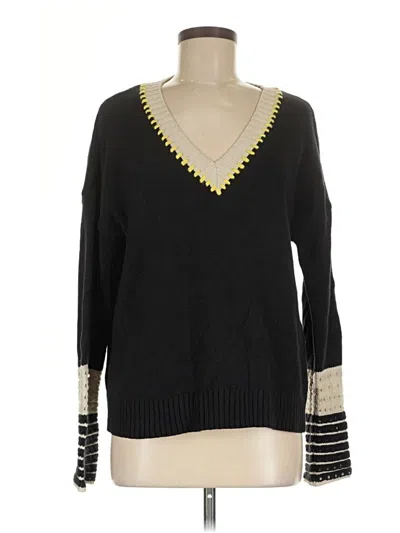 Pre-owned Lisa Todd Pullover Sweater In Black