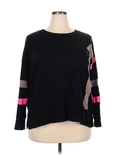 Pre-owned Lisa Todd Pullover Sweater In Black