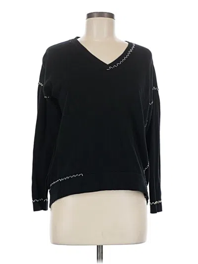Pre-owned Lisa Todd Pullover Sweater In Black