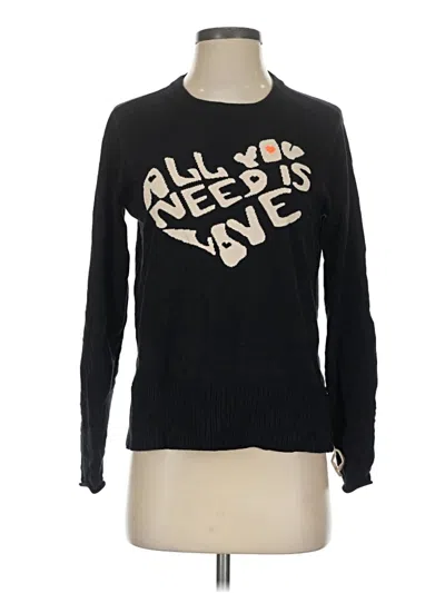 Pre-owned Lisa Todd Pullover Sweater In Black