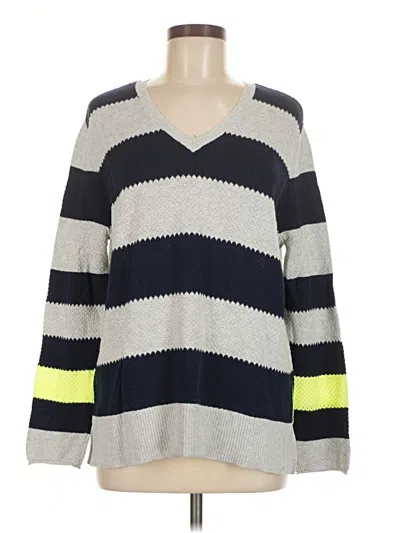 Pre-owned Lisa Todd Pullover Sweater In Gray