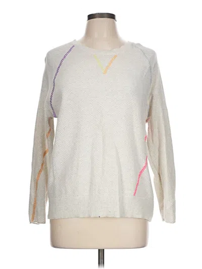 Pre-owned Lisa Todd Pullover Sweater In Gray