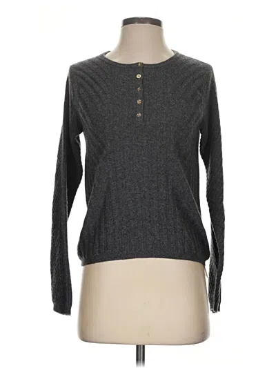 Pre-owned Lisa Todd Pullover Sweater In Gray