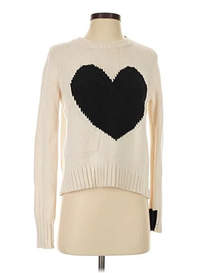 Pre-owned Lisa Todd Pullover Sweater In Ivory