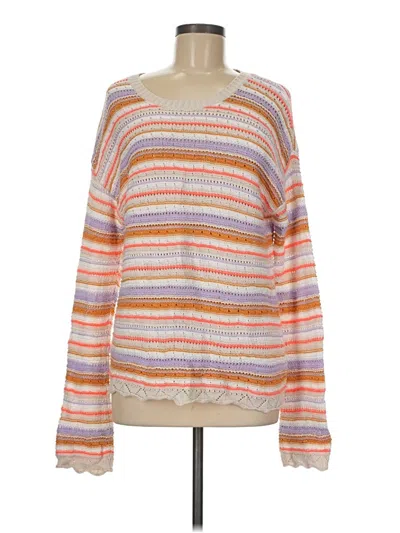 Pre-owned Lisa Todd Pullover Sweater In Orange
