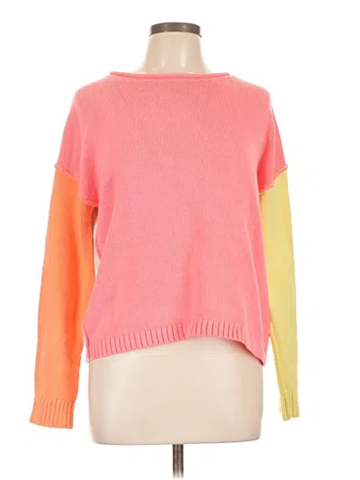 Pre-owned Lisa Todd Pullover Sweater In Pink