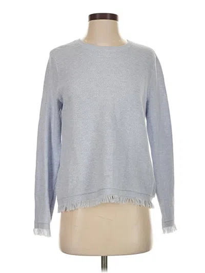 Pre-owned Lisa Todd Pullover Sweater In Silver