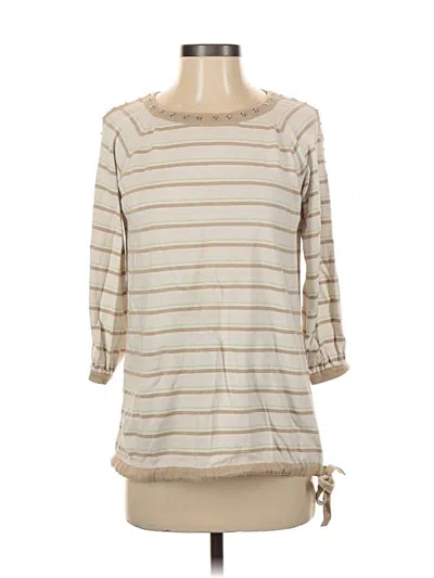Pre-owned Lisa Todd Pullover Sweater In Tan
