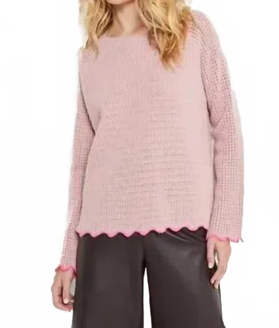 Lisa Todd Rip Tide Sweater In Primrose In Pink