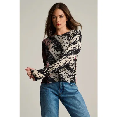 Lisa Todd Running Wild Cotton Sweater In Multi