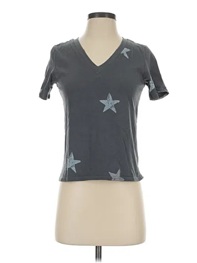 Pre-owned Lisa Todd Short Sleeve T-shirt In Gray