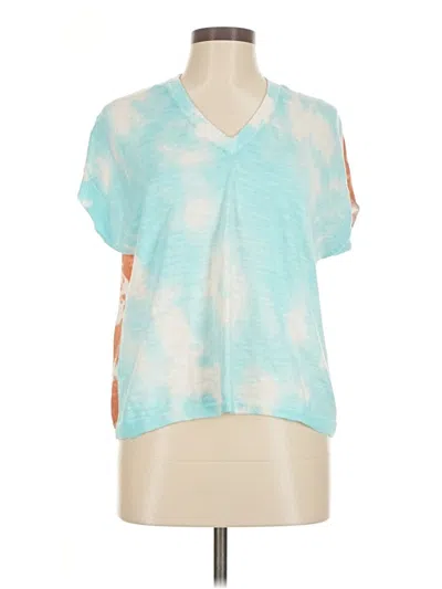 Pre-owned Lisa Todd Short Sleeve T-shirt In Teal