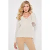 Lisa Todd New Found Love Sweater In Sheepskin In Puff