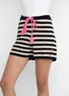 Lisa Todd Summer Lovin Shorts In Black/almond In Multi