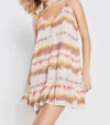 Lisa Todd Summer Slip Dress In Natural Combo In Multi