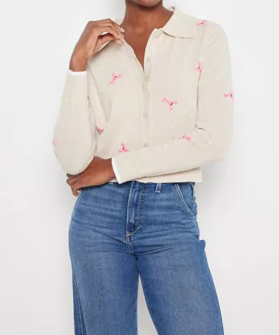 Lisa Todd Summer Snap Top In Almond