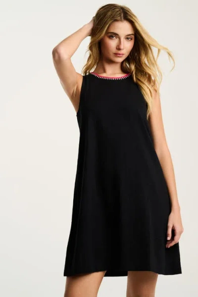 Lisa Todd Summer Swing Dress In Black