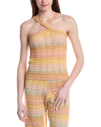 Lisa Todd Summerscape Halter Top In Dream In Yellow