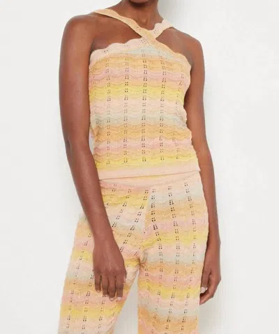 Lisa Todd Summerscape Halter Top In Dream