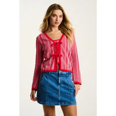 Lisa Todd Sun Kissed Cardigan In Red
