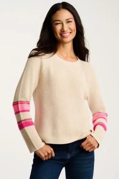 Lisa Todd Sun Shaker Cotton Sweater In Neutral