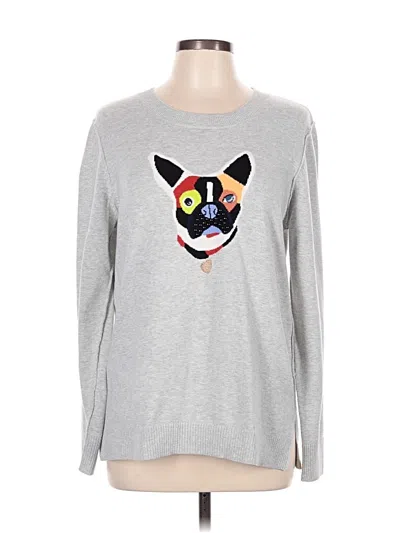 Pre-owned Lisa Todd Sweatshirt In Silver