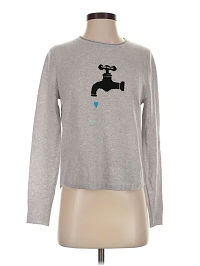 Pre-owned Lisa Todd Sweatshirt In Silver