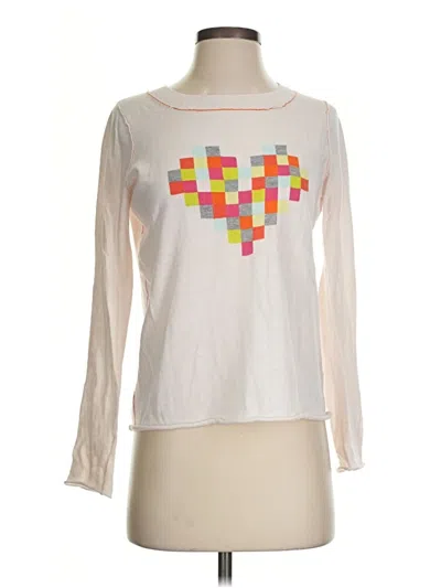 Pre-owned Lisa Todd Sweatshirt In White