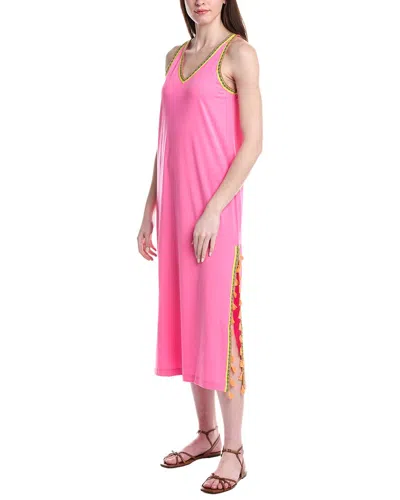 Lisa Todd Tassel T-shirt Dress In Pink