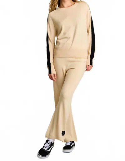 Lisa Todd The Poppy Pant In Oat In Brown