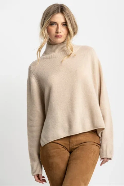 Lisa Todd The Speakeasy Cashmere Sweater In Nude