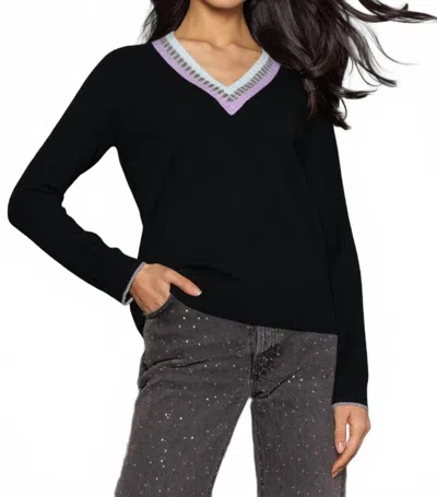 Lisa Todd To The Point Sweater In Onyx