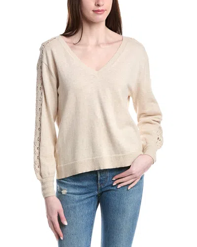 Lisa Todd Truth Or Dare Sweater In Neutral