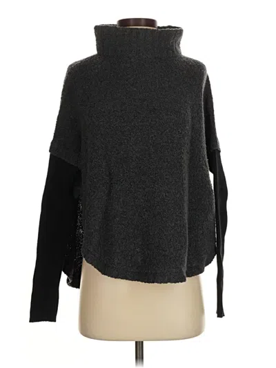 Pre-owned Lisa Todd Turtleneck Sweater In Gray
