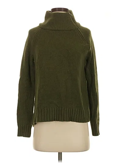Pre-owned Lisa Todd Turtleneck Sweater In Green