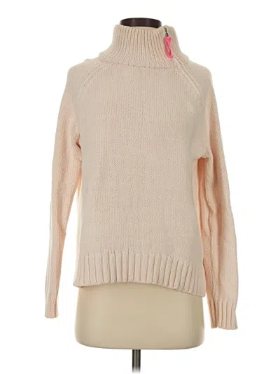 Pre-owned Lisa Todd Turtleneck Sweater In Tan