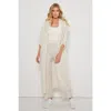 Lisa Todd Uptown Cashmere Duster In Puff
