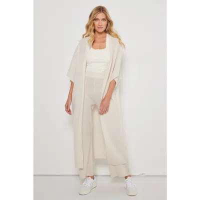 Lisa Todd Uptown Cashmere Duster In Puff