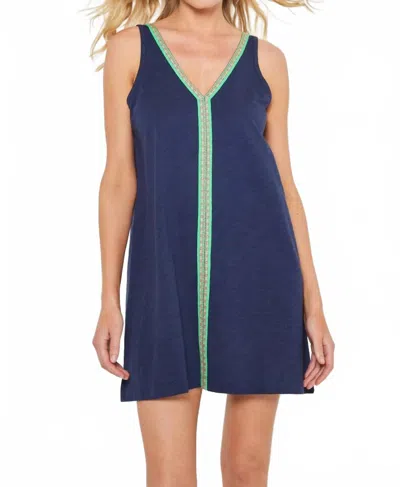 Lisa Todd Women's In A Tizzy Tunic Top In Blue