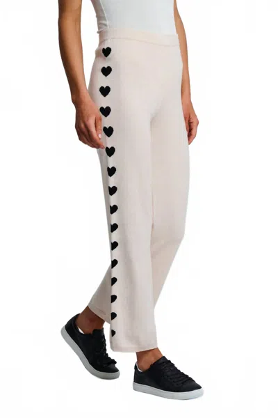 Lisa Todd Women's Love Track Pant In Sheepskin In White