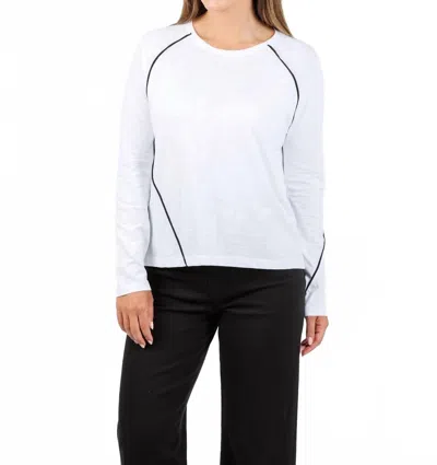 Lisa Todd Women's Piping Hot Top In White