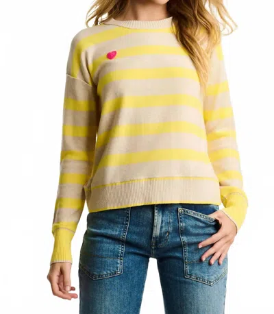 Lisa Todd Women's Subtle Love Sweater In Almond Butter In Multi