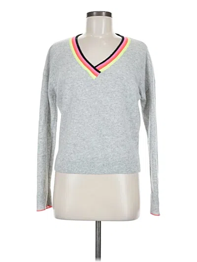 Pre-owned Lisa Todd Wool Pullover Sweater In Gray