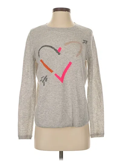 Pre-owned Lisa Todd Wool Pullover Sweater In Gray