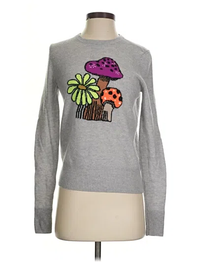 Pre-owned Lisa Todd Wool Pullover Sweater In Gray