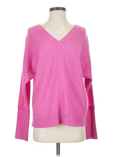 Pre-owned Lisa Todd Wool Sweater In Pink