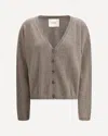 Lisa Yang Women Abby Cardigan In Brown