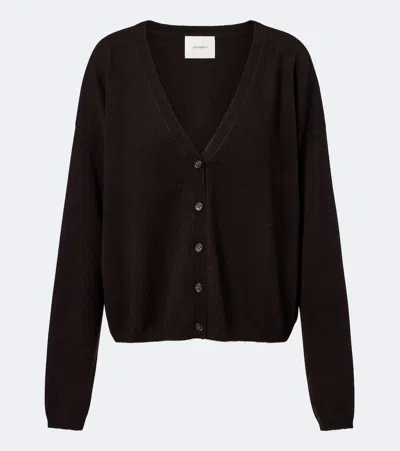 Lisa Yang Abby Cashmere Cardigan In Brown