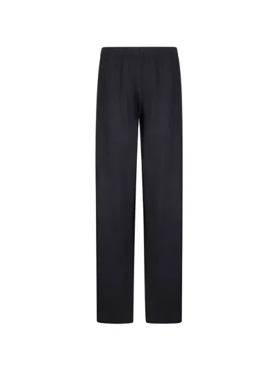 Lisa Yang Aina Elasticated Waistband Palazzo Pants In Black
